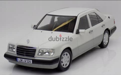 Mercedes E class (W124) diecast car model 1;18.