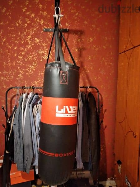 Boxing bag + chassis good conditions 1