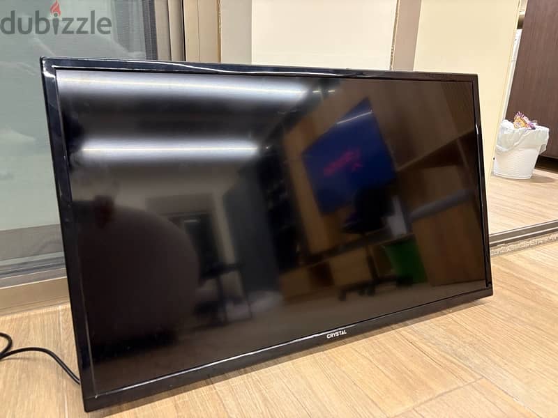 crystal tv used like new 0