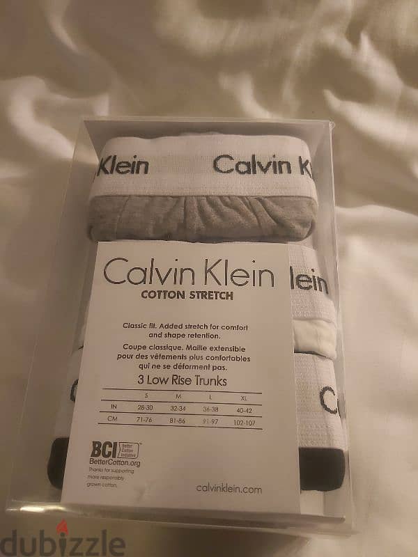 Calvin klein boxer size Large (3 pieces) 1