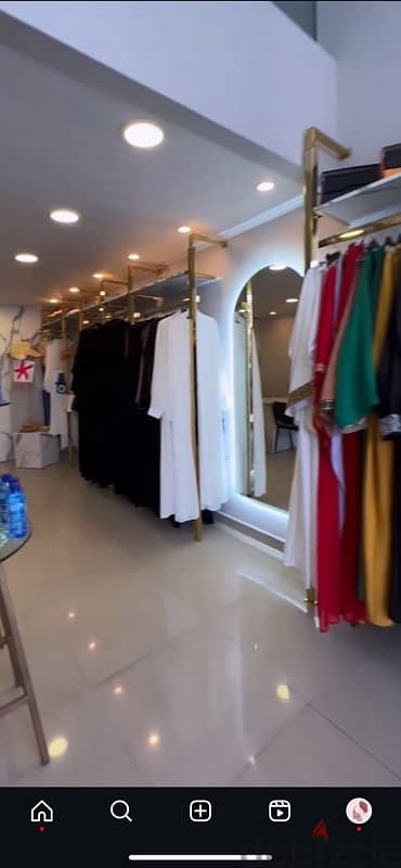 Clothing Shop Decor and Fixtures for Sale 8