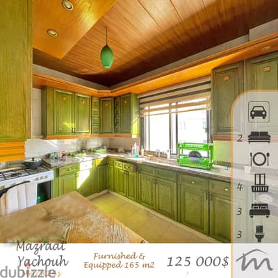 Mazraat Yashouh | 757$/m² | 4 Balconies | Catchy 3 Bedrooms Apartment