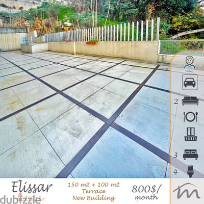 Elissar | Charming 150m² + 100m² Terrace | Excellent Building Status