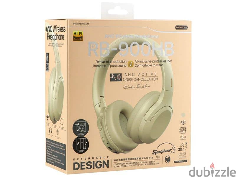 Bluetooth Headphones Remax RB-900 HB 0