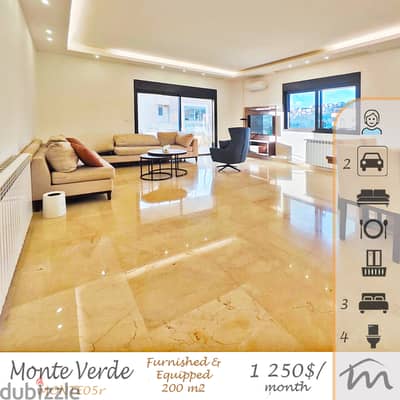 Monteverde | Signature | Fully Furnished 200m² Ap | High End Building