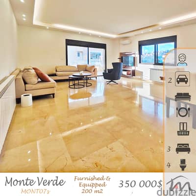 Monteverde | Signature | Fully Furnished 200m² Ap | High End Building