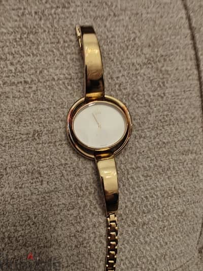 Calvin Klein ladies gold plated watch