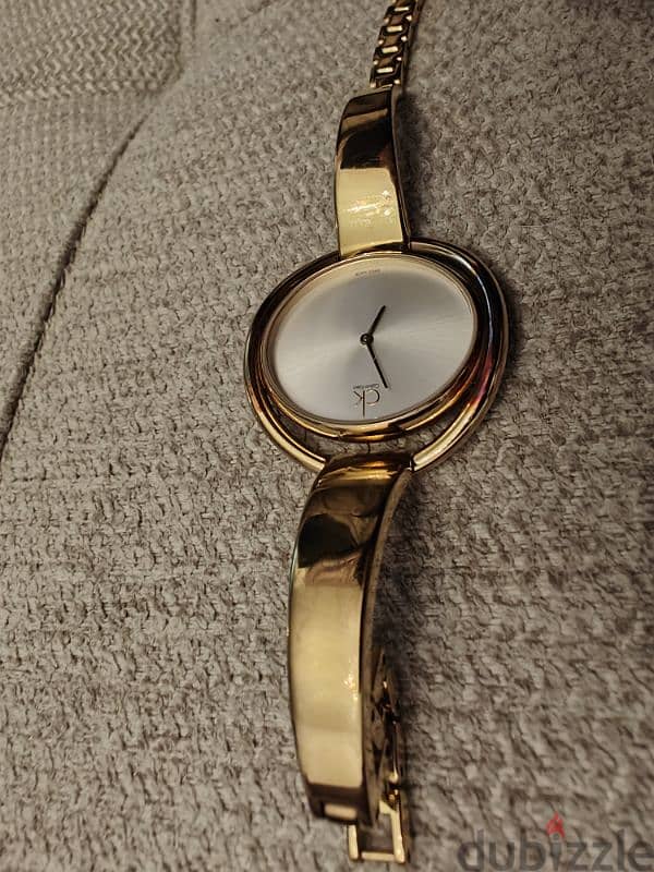 Calvin Klein ladies gold plated watch 3