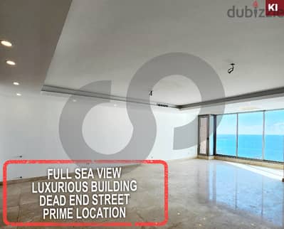 full seaview-Luxurious building-Prime location-Sahel Alma REF#KI117039