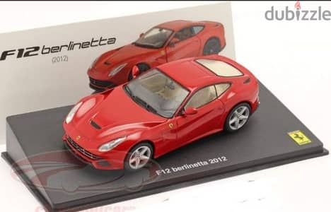 Ferrari F12 Berlinetta 2012 diecast car model 1;43.