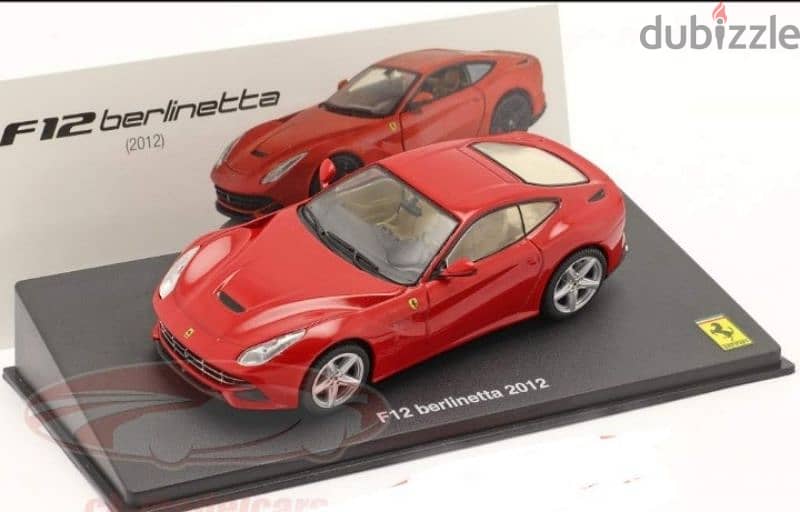 Ferrari F12 Berlinetta 2012 diecast car model 1;43. 0