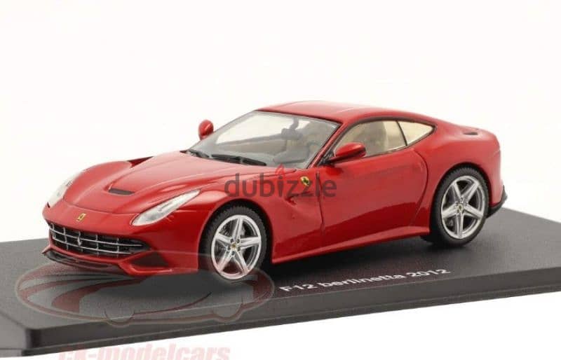 Ferrari F12 Berlinetta 2012 diecast car model 1;43. 1