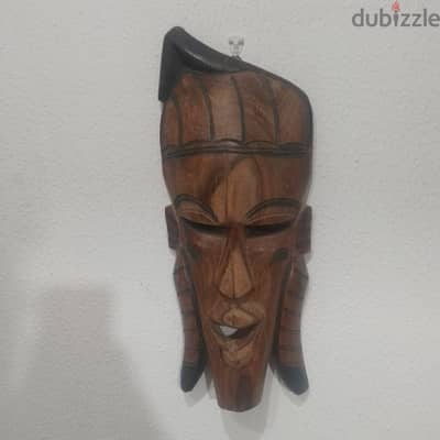 Vintage African Mask Wood Carving 2