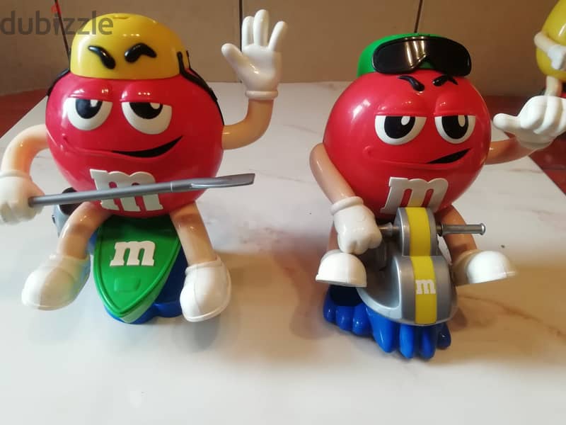 Big collection of M&M collectible dispensers 11