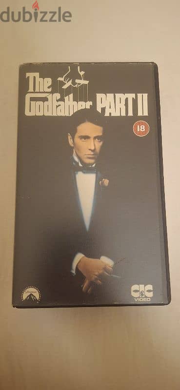 Super rare VHS tape of The Godfather part II