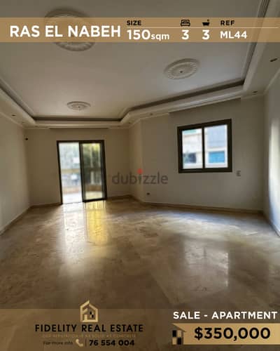 Apartment for sale in Ras El Nabeh ML44  للبيع في رأس النبع