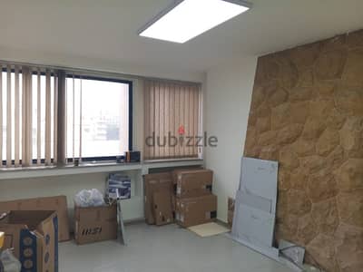 50 Sqm | Renovated Office For Rent In Hamra - Bliss | City & Sea View