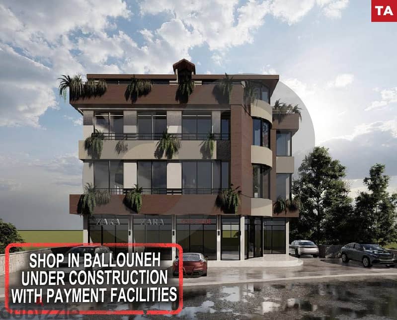 Under Construction Shop in Ballouneh – Payment Facilities REF#TA117076 0