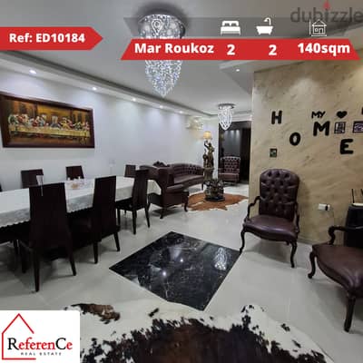 Decorated Apartment for sale in Mar Roukoz شقة مميزة للبيع في مار روكز