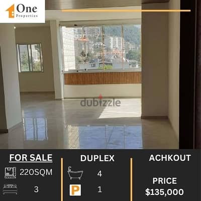 DUPLEX FOR SALE IN ACHKOUT