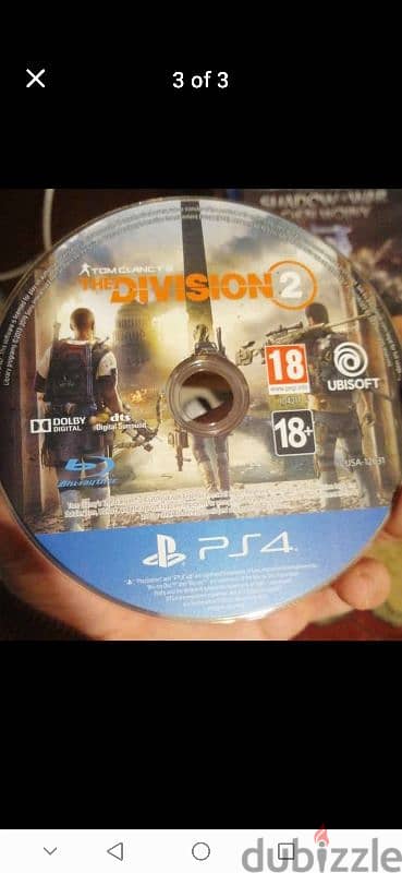 The division 2 ps4 cd (new)