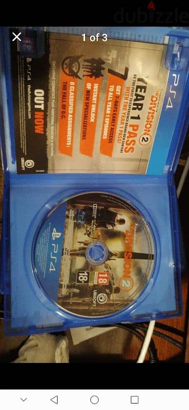 The division 2 ps4 cd (new) 1