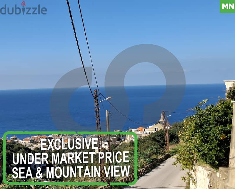 Prime Land for Sale in Kfar Abida, Batroun  REF#MN117087 0