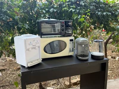 stove&coffee maker,microwave,mini cooler,Expresso machine,water boiler