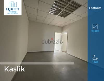 100 SQM Office For Rent In Kaslik Prime Location #RK95958