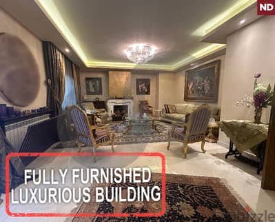 fully furnished-  luxurious building-Hazmieh,Mar Takla REF#ND117094