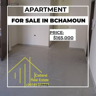 Apartment for sale in Bchamoun $165K شقة للبيع في بشامون