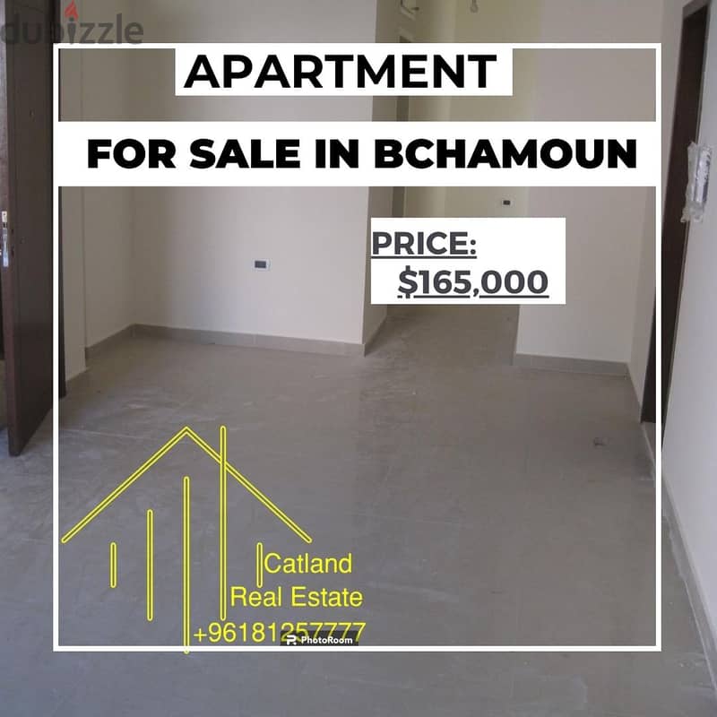 Apartment for sale in Bchamoun $165K شقة للبيع في بشامون 0