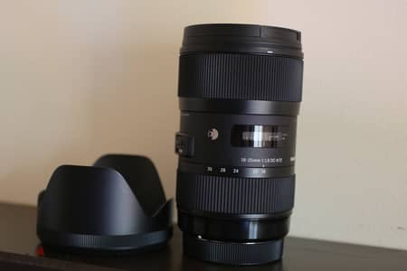 Sigma 18-35mm f/1.8 DC HSM Art Lens for Canon EF