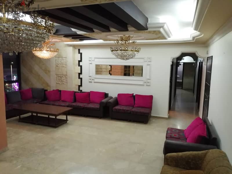 200 Sqm | Fully Decorated Apartment For Sale In Haret Hreik 0