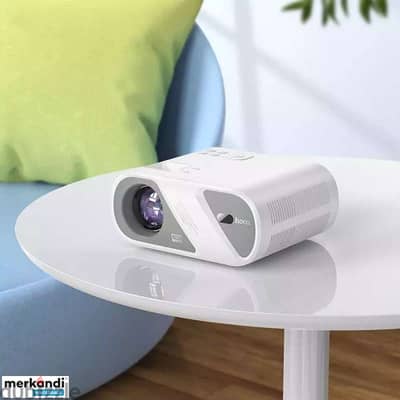 HOCO DT1 Projector WiFi Bluetooth 720P Up To 200 Inch Guarantee 1 year