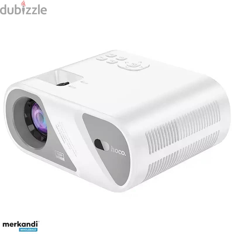 HOCO DT1 Projector WiFi Bluetooth 720P Up To 200 Inch Guarantee 1 year 4