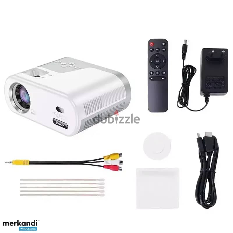 HOCO DT2 Projector Smart Android Wi Fi Bluetooth 720P Guarantee 1 year 2