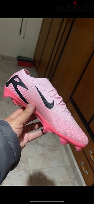 Nike Mercurial Air Zoom Pink ane Black