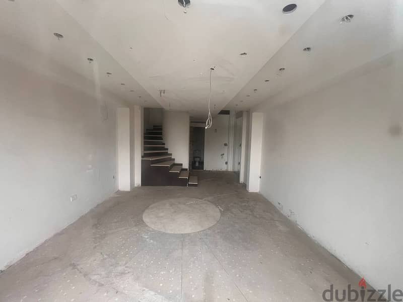 Kaslik/ Shop Duplex for rent - كسليك / محل دوبلكس للإيجار 0