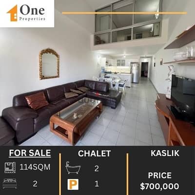 FURNISHED CHALET FOR SALE IN KASLIK