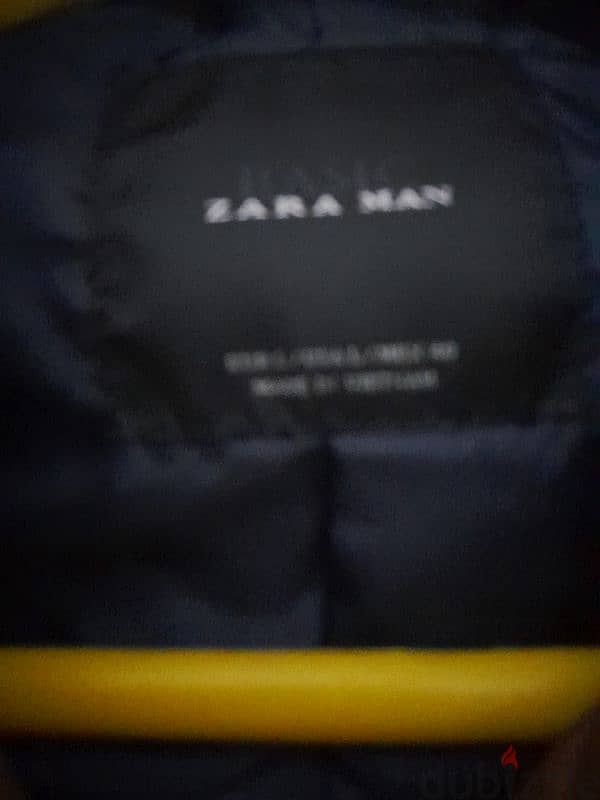 جاكيت zara man  مستعمل  شبه جديد 4