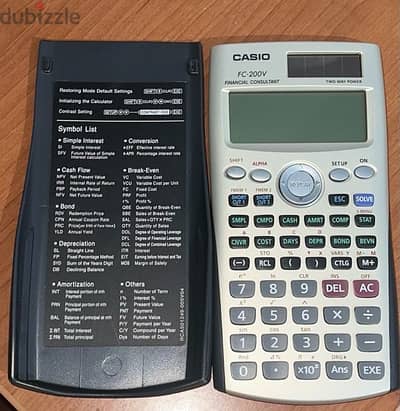 Casio FC-200V Financial Calculator