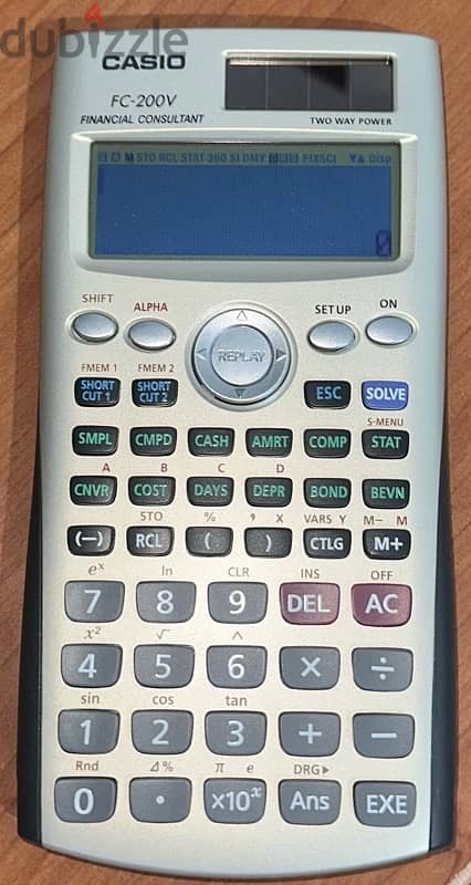 Casio FC-200V Financial Calculator 1