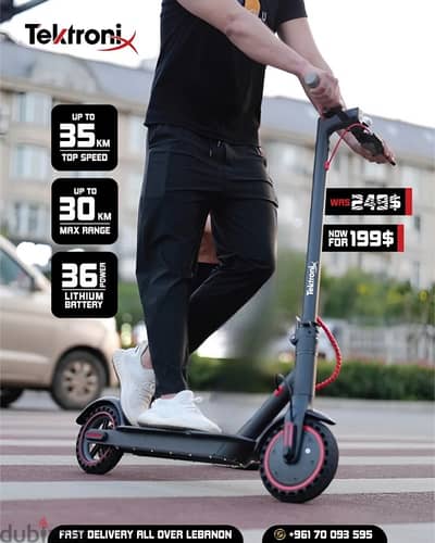 Electric Scooter 35KM/h Speed 7.8Ah Battery With Application