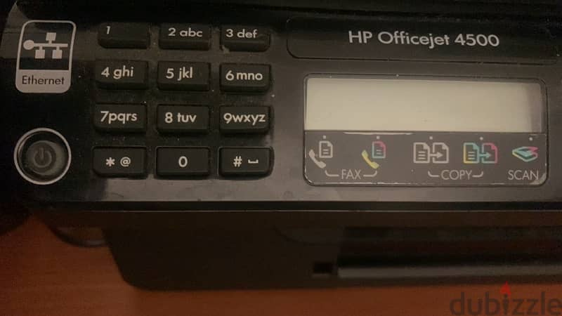 -HP inkjet Printer - Officejet 4500 printer-fax 6