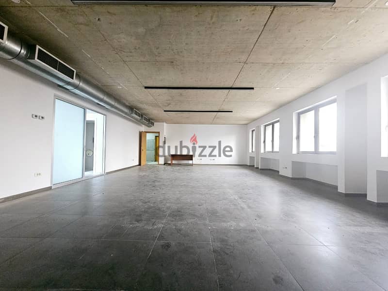 AH24-3598 Open Space Office for Rent – 125m² in Achrafieh, Mar Mikhael 0