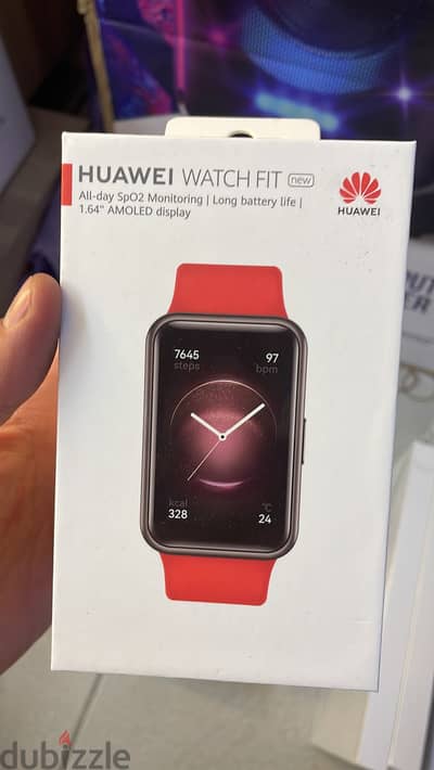 Huawei watch fit new red