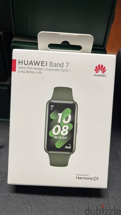 Huawei band 7 green last and New offer