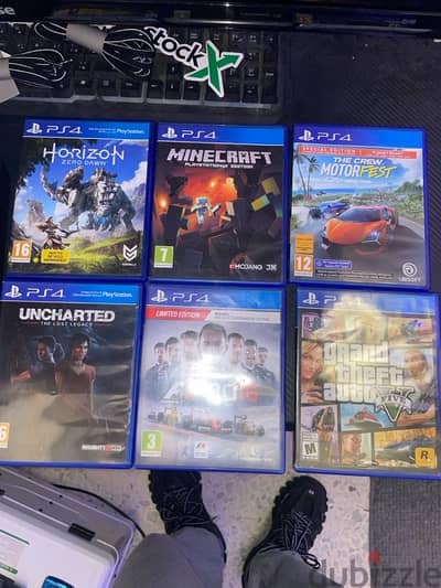 6 ps4 games