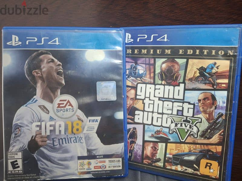 CD FIFA 18 + GTA 5 ( PREMIUM EDITION ) 0